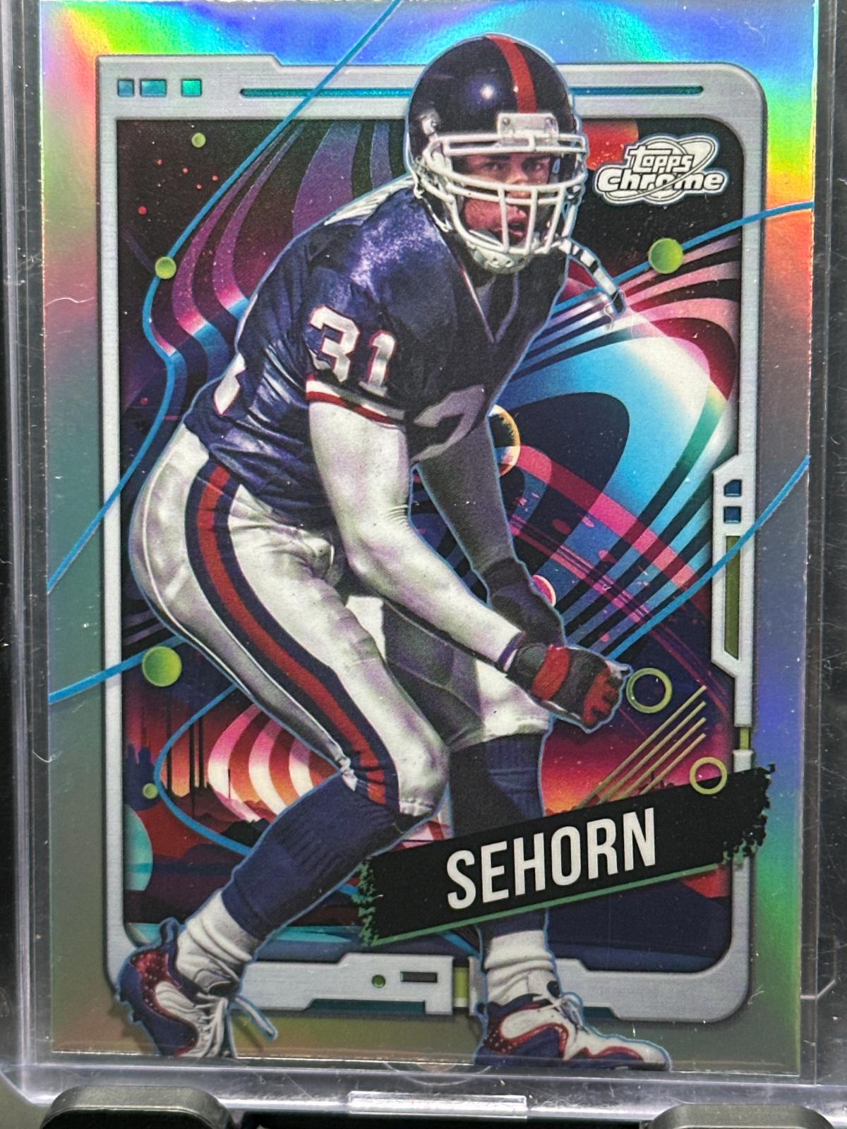 Jason Sehorn #67 2024 Topps Chrome Cosmic Football
