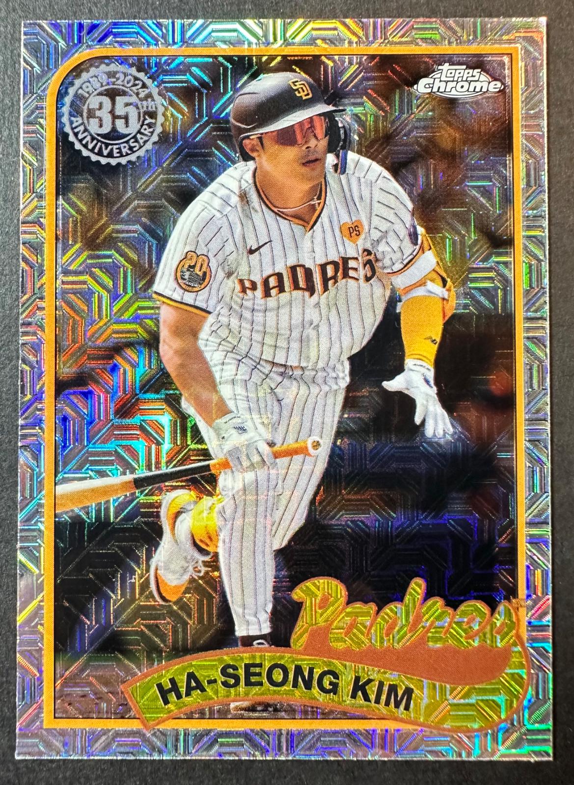 Ha-Seong Kim #T89CU-74 2024 Topps Update 1989 Chrome Silver Pack Baseball