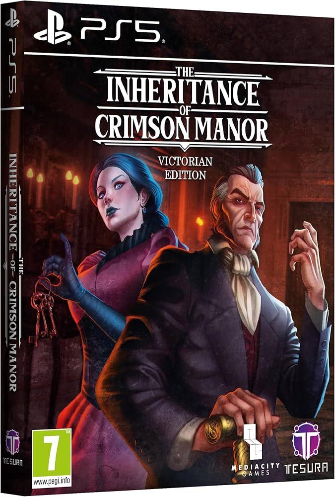 Carátula de The Inheritance of Crimson Manor - Victorian Edition para PS5 (edición PAL España)