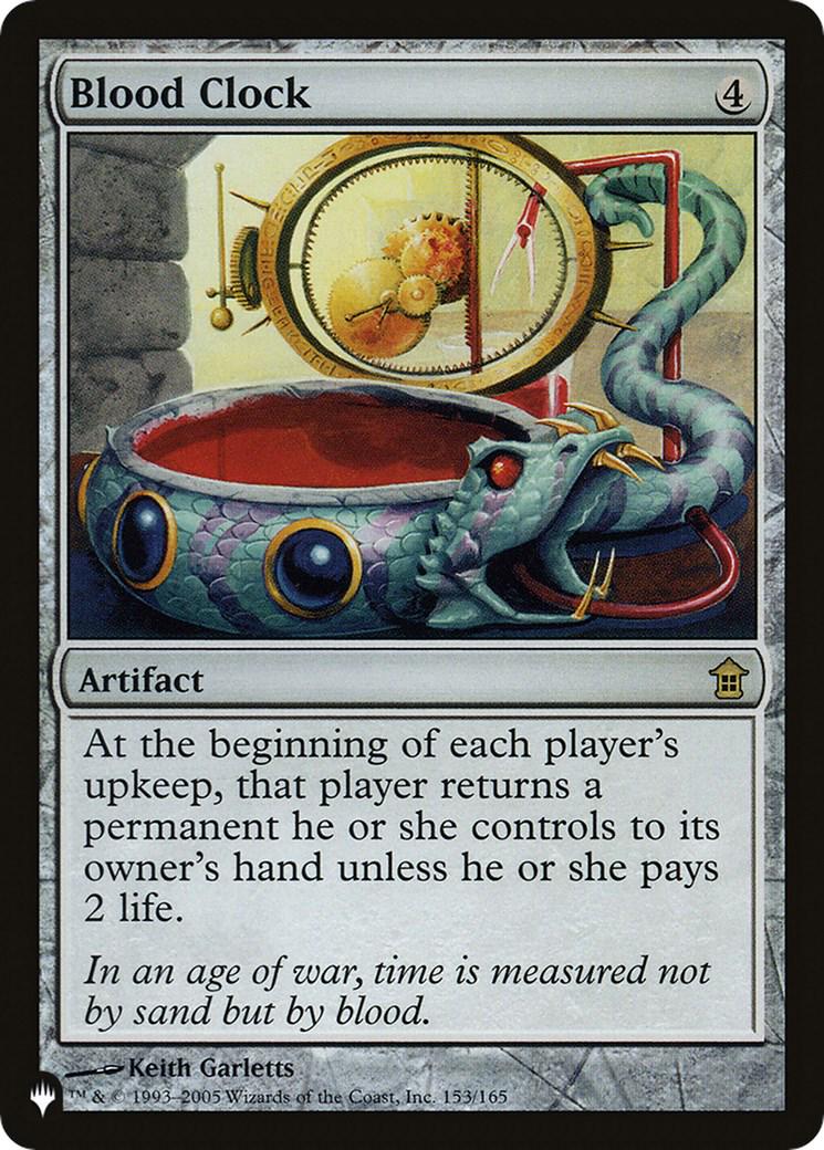 Blood Clock (Magic The List Reprints)