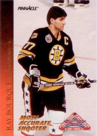 Ray Bourque #48 1993-94 Score (US) Hockey Pinnacle All-Stars U.S.