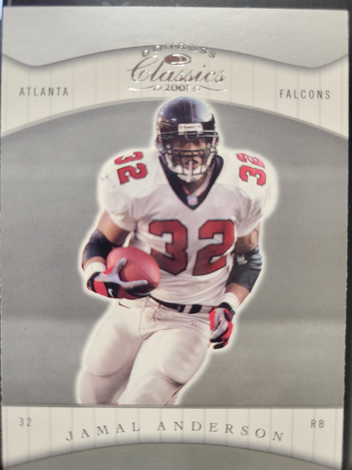 Jamal Anderson #4 Football Cards 2001 Panini Donruss Classics