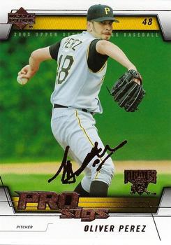 Oliver Perez #70 2005 Upper Deck Pro Sigs Baseball