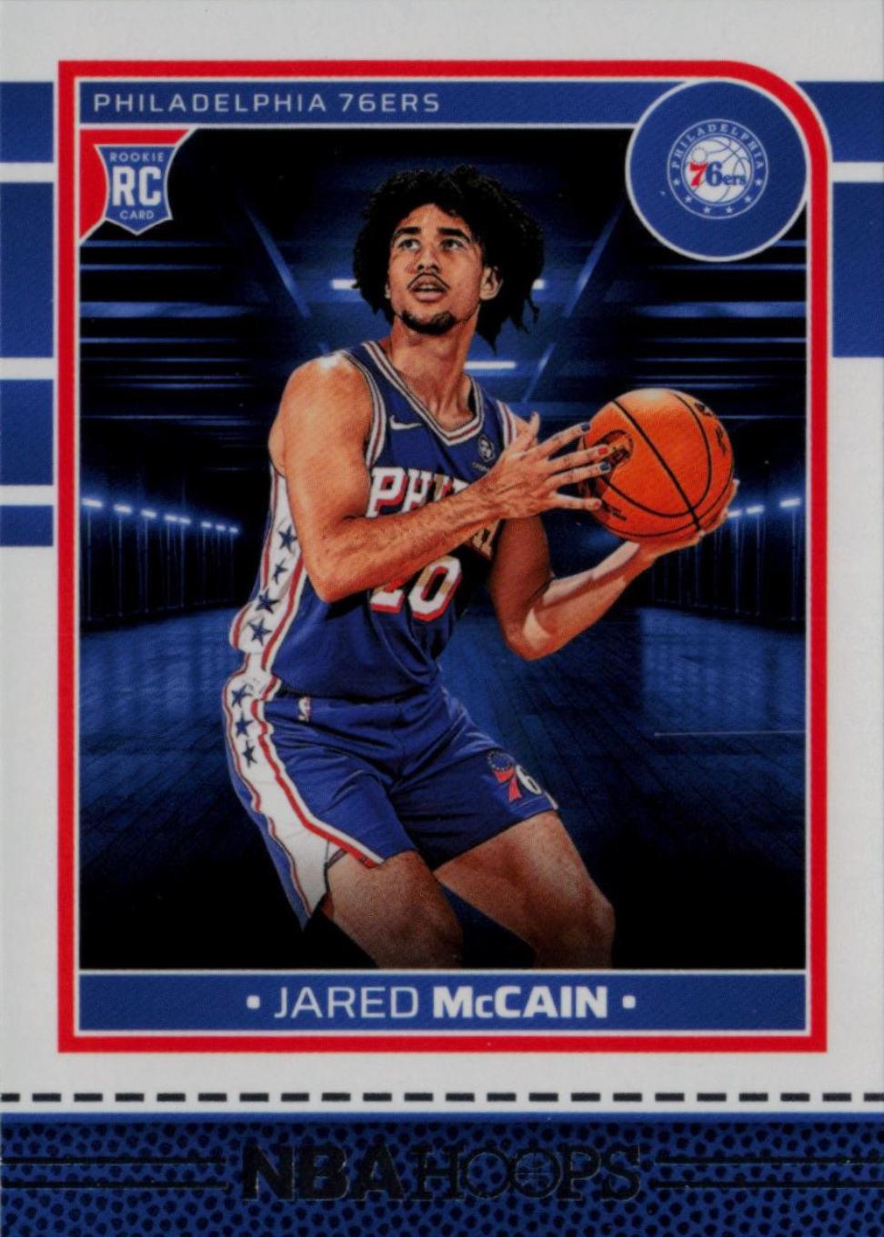 Jared McCain #246 Basketball Cards 2024 Panini NBA Hoops
