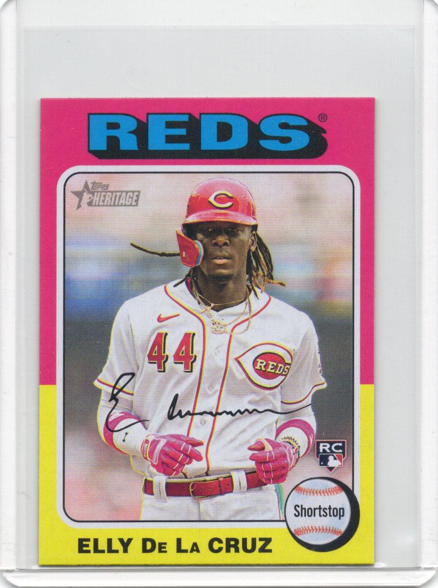 Elly De La Cruz #473 Baseball Cards 2024 Topps Heritage Mini