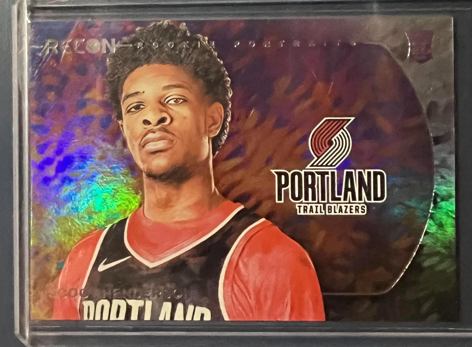 Scoot Henderson #9 Basketball Cards 2023 Panini Recon Rookie Portrait