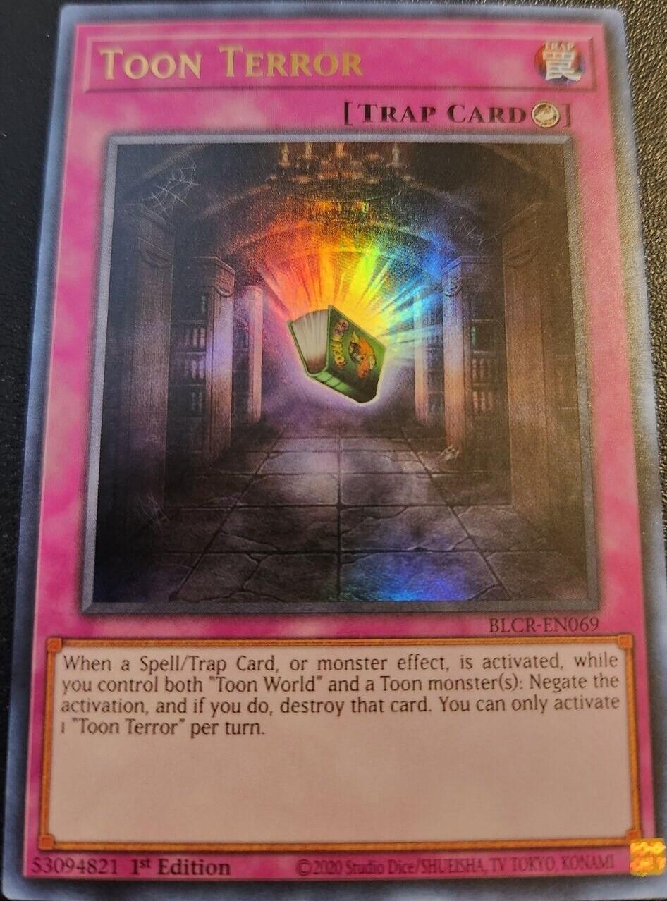 Toon Terror BLCR-EN069 YuGiOh Battles of Legend: Crystal Revenge