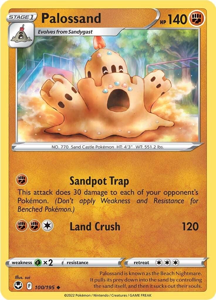 Palossand #100 Pokemon Silver Tempest