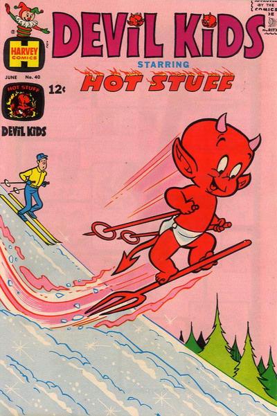 Devil Kids Starring Hot Stuff #40 (1969) Comic Books Devil Kids Starring Hot Stuff