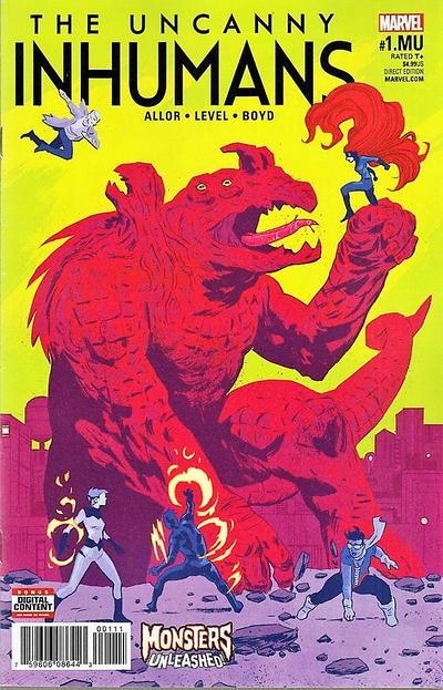 Uncanny Inhumans #1 (2017) Comic Books Uncanny Inhumans