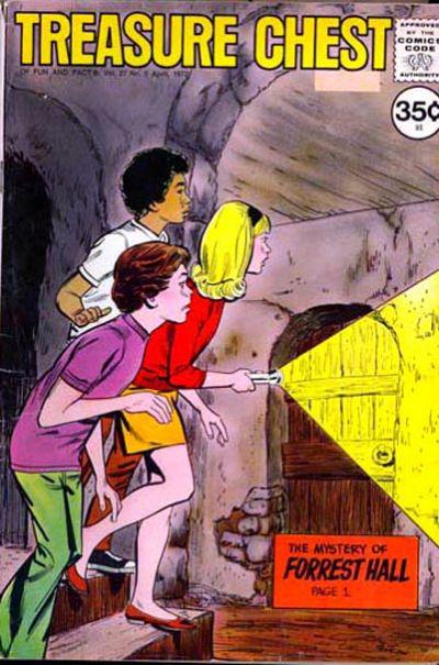 Treasure Chest of Fun and Fact #5 493 (1972) Comic Books Treasure Chest of Fun and Fact