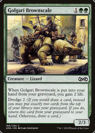 Golgari Brownscale Magic Ultimate Masters