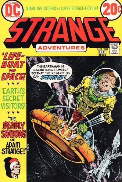 Strange Adventures #240 (1973) Comic Books Strange Adventures