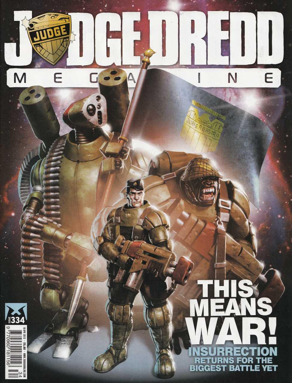 Judge Dredd Megazine #334 (2013) Comic Books Judge Dredd: Megazine