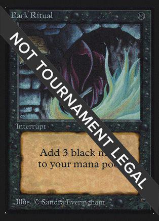 Dark Ritual #99 Magic Collector's Edition