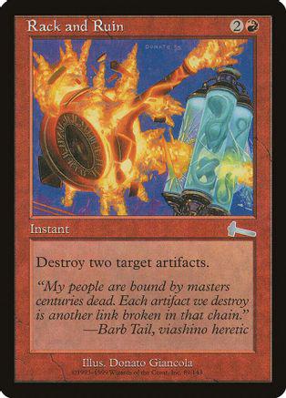 Rack and Ruin Magic Urzas Legacy