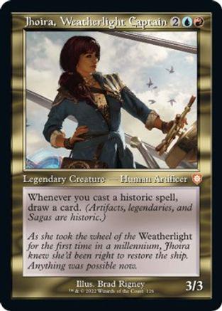 Jhoira, Weatherlight Captain Magic Brother's War Commander