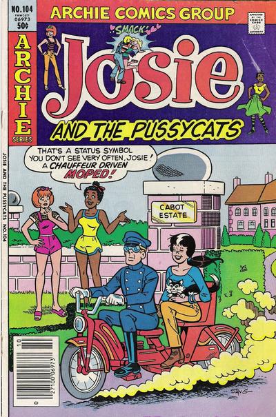 Josie and the Pussycats #104 (1981) Comic Books Josie and the Pussycats