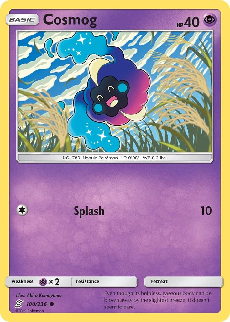 Cosmog #100 Pokemon Unified Minds