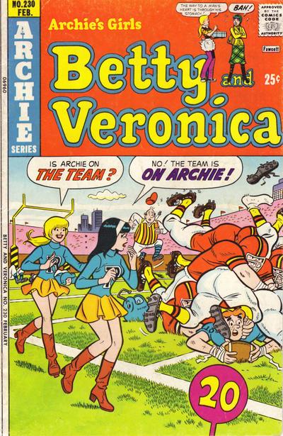Archie's Girls Betty and Veronica #230 (1975) Comic Books Archie's Girls Betty and Veronica
