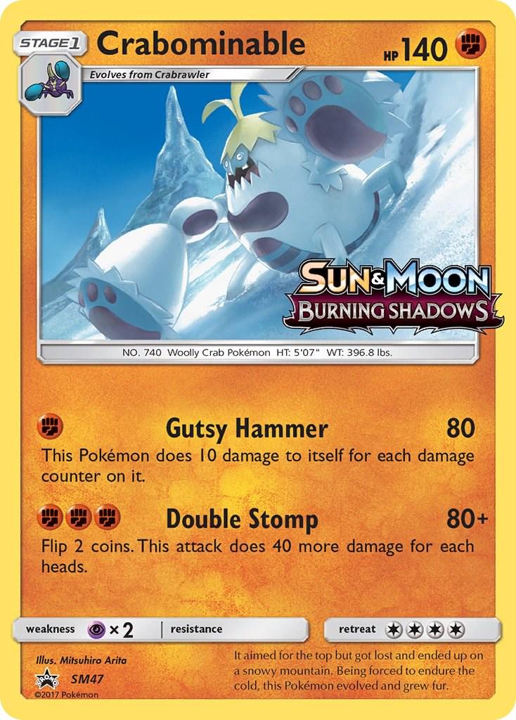 Crabominable #SM47 Pokemon Promo