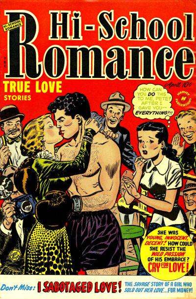 Hi-School Romance #14 (1952) Comic Books Hi-School Romance