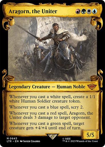Aragorn, the Uniter #643 Magic Lord of the Rings