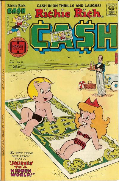 Richie Rich Cash #13 (1976) Comic Books Richie Rich Cash