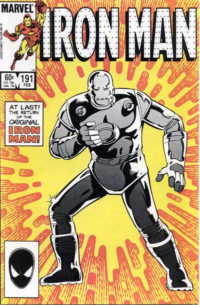 Iron Man #191 (1985) Comic Books Iron Man