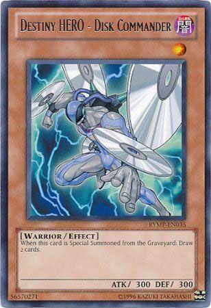 Destiny HERO - Disk Commander RYMP-EN035 YuGiOh Ra Yellow Mega Pack