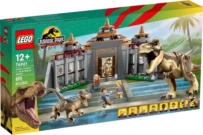 Visitor Center: T. rex & Raptor Attack #76961 LEGO Jurassic World
