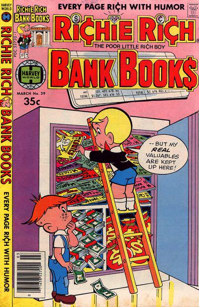Richie Rich Bank Book #39 (1979) Comic Books Richie Rich Bank Book