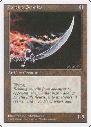 Dancing Scimitar Magic 4th Edition