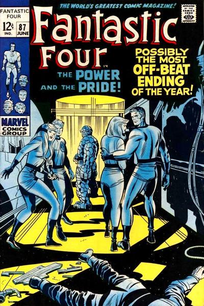 Fantastic Four #87 (1969) Comic Books Fantastic Four