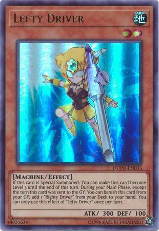 Lefty Driver DUPO-EN033 YuGiOh Duel Power