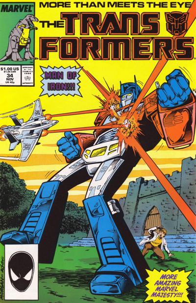 The Transformers #34 (1987) Comic Books Transformers