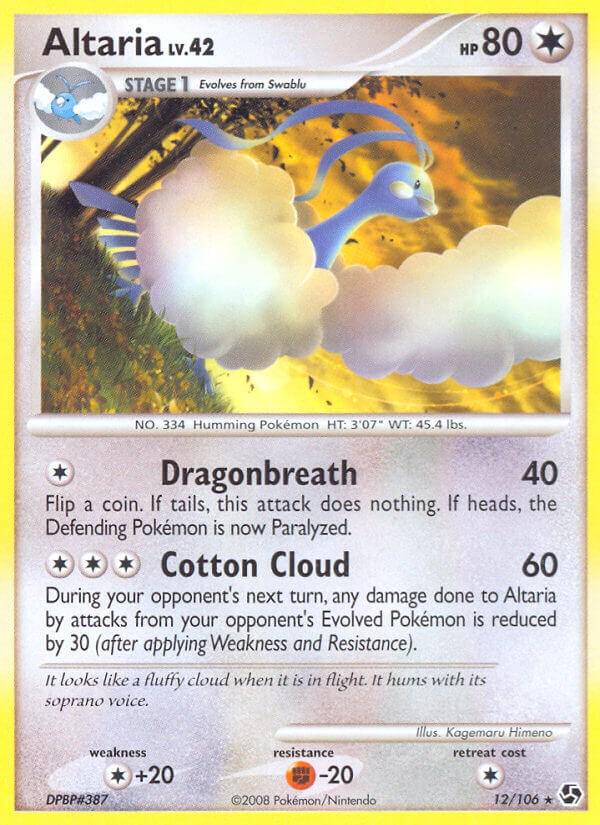 Altaria #12 Pokemon Great Encounters