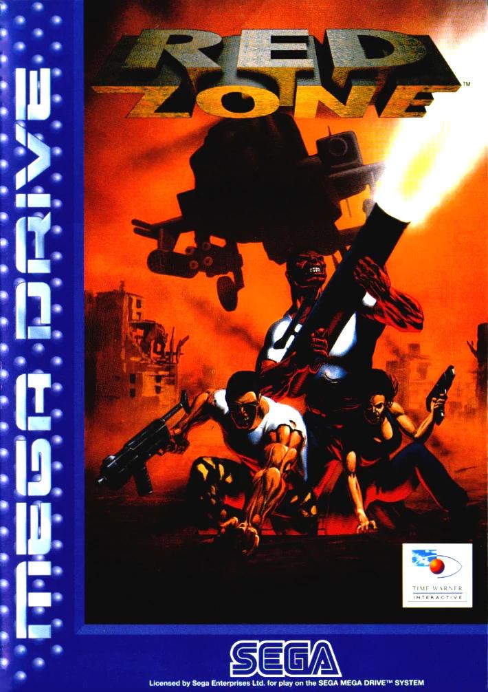 Red Zone PAL Sega Mega Drive