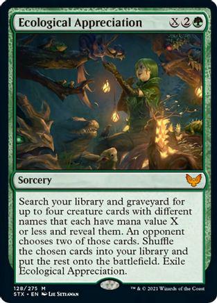 Ecological Appreciation Magic Strixhaven School of Mages