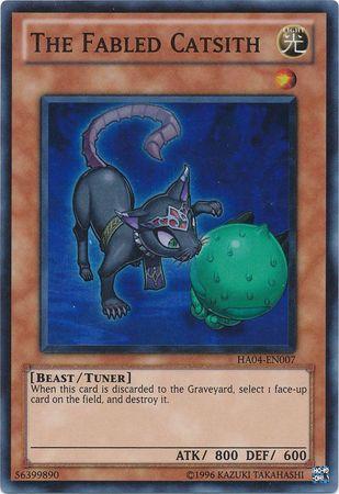 The Fabled Catsith HA04-EN007 YuGiOh Hidden Arsenal 4: Trishula's Triumph