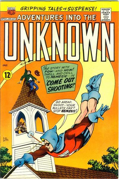 Adventures into the Unknown #165 (1966) Comic Books Adventures into the Unknown