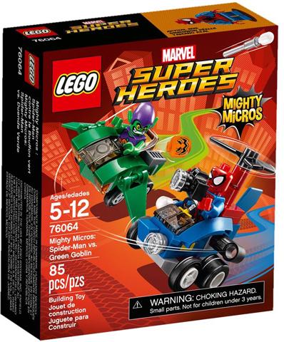 Mighty Micros: Spider-Man vs. Green Goblin #76064 LEGO Super Heroes