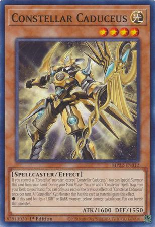 Constellar Caduceus MP22-EN012 YuGiOh 2022 Tin of the Pharaoh's Gods Mega Pack