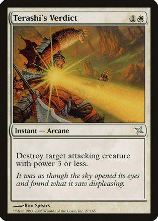 Terashi's Verdict Magic Betrayers of Kamigawa