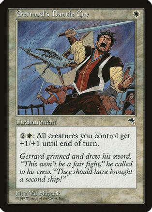 Gerrard's Battle Cry Magic Tempest