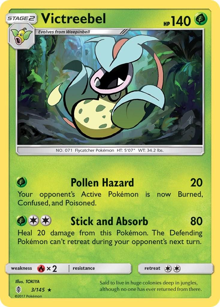 Victreebel #3 Pokemon Guardians Rising