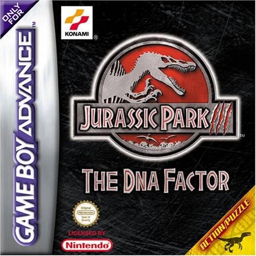 Jurassic Park III: The DNA Factor PAL GameBoy Advance