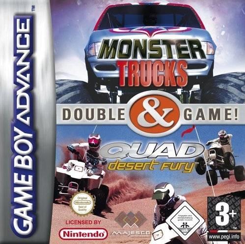 Monster Trucks & Quad Desert Fury PAL GameBoy Advance