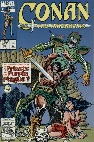 Conan the Barbarian #255 (1992) Comic Books Conan the Barbarian