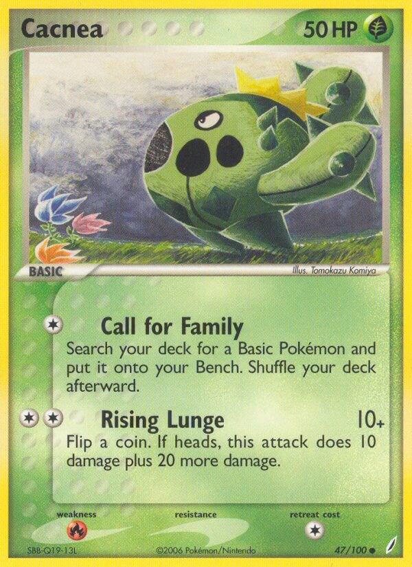 Cacnea #47 Pokemon Crystal Guardians